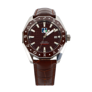 Vỏ bằng thép không gỉ với viền gốm màu cà phê Di Máy cơ tự động - Product Image 2