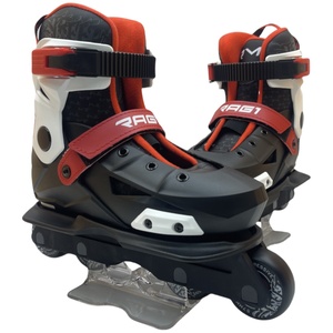 Patins à Roulettes Acrobatiques de Haute Qualité pour Adolescents, Patins en Ligne Agressifs à Taille Réglable pour Utilisation en Extérieur - Product Image 1