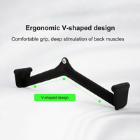 Poignée de Gym Réglable pour Équipement de Fitness, Accessoire d'Entraînement Mag Grip pour Squat, Barre de Traction Lat Pulldown, Accessoire de Musculation