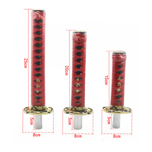 Pommeau de levier de vitesse Auso-Racing Samurai Sword 15cm universel en alliage d'aluminium ergonomique pour modification automobile - Product Image 5
