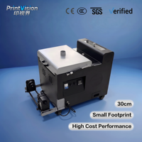 PrintVision 30cm A3 Machine de séchage et d'agitation de poudre DTF avec four de polymérisation à chaud et système de récupération automatique