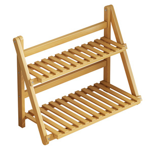 Desktop plant <b>stand</b>, home office desk, green plant <b>potted</b> plant <b>stand</b>, bay window balcony bamboo storage rack - Product Image 5
