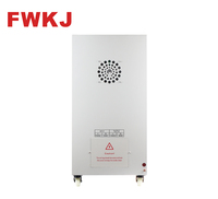 Stabilisateur de tension monophasé entièrement automatique 30 kVA avec condensateur, commande par servomoteur, matériau en cuivre, 220 V, technologie SVC