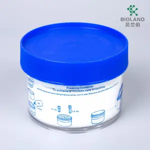 Bioland Lab Supplier 12 Holes Freezing Container Gradient Cooling Freeze Storage Cooling Container For Cryogenic Tubes