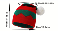 Nuevo Gorro Navideño Tejido para Adultos, Gorro Festivo para Disfraces, Gorro Creativo Cosido a Mano