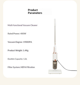 Aspiradora Eléctrica con Cable Dos en Uno, para Limpieza en Seco y Húmedo, con Tanque de Agua, Alta Succión, para Pisos de Madera y Alfombras - Product Image 2