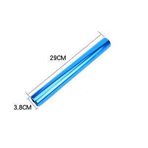 Bastón de Estafeta de Aluminio de 28 cm, Marca DZH, Modelo D38, para Juegos de Atletismo, para Jóvenes y Adultos, 58 g, Ligero - Product Image 2