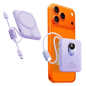 <span class=keywords><strong>Batterie</strong></span> <span class=keywords><strong>externe</strong></span> ultra-fine au lithium-ion polymère, charge rapide, portable, 5000 mAh, PD 22,5 W, chargeur sans fil, <span class=keywords><strong>batterie</strong></span> <span class=keywords><strong>externe</strong></span> 5000 mAh - Product Image 1