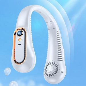 พัดลมคล้องคอแบบพกพาไร้ใบพัด ชาร์จไฟได้ ใช้กลางแจ้ง รุ่นใหม่ปี 2024 - Product Image 4