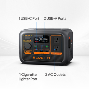 BLUETTI AC2P <span class=keywords><strong>EB3A</strong></span> AC Power Banks Batterie au lithium électrique portable Générateur solaire Station Mini pour les maisons 300 Watts - Product Image 3