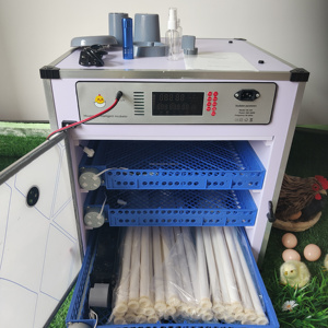 Incubadora Nacedora Automática de Huevos al por Mayor Doble Alimentación Capacidad para 204 Huevos para Pollo Pavo Avestruz Gran Venta Novedad PC PP - Product Image 3