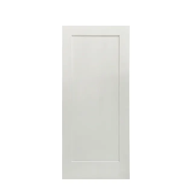 דלתות מודרני שייקר סגנון 1 פנל דלת חיצוני פתוחה