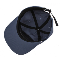 Chapeau de corde Snapback en nylon uni personnalisé à la mode Casquette Snapback 5 panneaux avec ficelle
