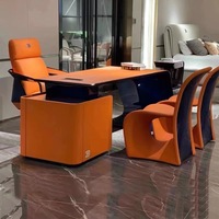 Meubles de bureau, bureau de direction, bureau de direction exécutif, bureau de direction de luxe, bureau en forme de L pour le bureau