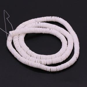 <span class=keywords><strong>Perles</strong></span> <span class=keywords><strong>de</strong></span> coquillage Heishi blanches naturelles des Philippines, coupées à la main, 60 cm, 2-3 mm, 3-4 mm, 4-5 mm, 5-7 mm, pour la fabrication <span class=keywords><strong>de</strong></span> bijoux et d'espacesurs - Product Image 5