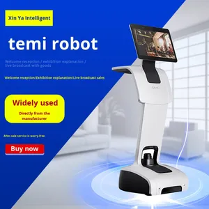 Robot de Bienvenida para Recepción de Hotel, Sala de Exposiciones del Museo de Tecnología Bancaria, Servicio de Consulta con Explicación por Voz, Temi V3 Inteligente - Product Image 3