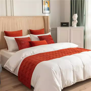 <span class=keywords><strong>Runner</strong></span> per Letto Decorativo Moderno, Copriletto Traspirante e Morbido, <span class=keywords><strong>Runner</strong></span> per Letto da Hotel - Product Image 2