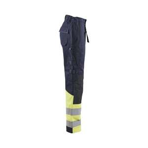 BLAKLADER - 718115148933D22 Pantalon multirorm pour femme Bleu marine/jaune-EAN 7330509843161 FLAME RESISTANT WORKWEAR - Product Image 4