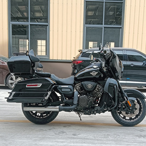 Potente <span class=keywords><strong>Chopper</strong></span> Vintage retrò 500CC a benzina moto 180 km/h Max speedab freno a disco raffreddato ad acqua motore certificato EEC - Product Image 6