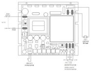 115/230DR10AL-02 DC 모터 속도 제어기 SCR형 115V/230V 입력 90/180V 출력 375W 750W 지원