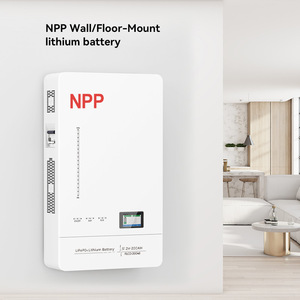 Power Energy Storage Home Split Solar System Hybrid Grid 12v/25.6v/51.2v 100Ah <b>Battery</b> 10kWh CAN Wall-<b>Mounted</b> 5-Year 25.6V-100AH - Product Image 4