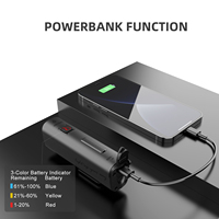 GACIRON KIWI-1200 Power Bank Functional Rechargeable Accessoires Waterproof Nocturnal Animal 1200 Lumen Bicycle Front LED Light