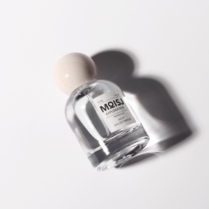 Bouteille d'épaule ronde de cylindre clair de simplicité de 50ml avec le chapeau brillant de boule de Griege - Product Image 4