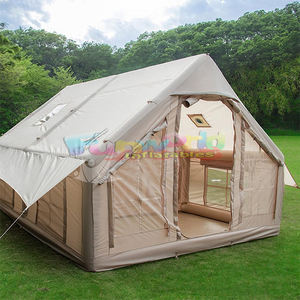 Tentes de camping portables d'extérieur pour la famille, imperméables, en tissu Oxford gonflable, protection UV 3000 mm, installation rapide, une chambre, personnalisées - Product Image 3