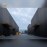Estructura de Acero Industrial para Almacenes, Paneles Sándwich EPS PU PIR, Techo de Lana de Roca con Costura Vertical para Talleres Metálicos y Naves Industriales
