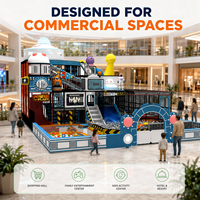 Parc d'attractions d'exploration spatiale personnalisé, aire de jeux intérieure pour hôtels, restaurants, centres commerciaux, écoles, centres d'activités pour enfants