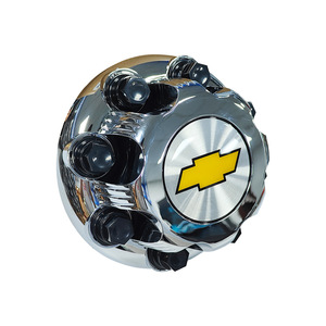 Chevrolet Wheel Cap 215mm Diameter 8 Holes Chrome Finish For Replacement - Product Image 3