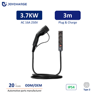 Nouvel adaptateur de charge véhicule-chargeur JOYCHARGE V2L Type 2 16A 3,7 kW avec 3 prises allemandes