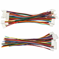 Terminal Kabel Elektronik Haoye Xhb2.54mm Lock Buckle, Jarak Antara Kabel 2.54mm, Plastik Putih, Konektor Tunggal/Ganda untuk PCB