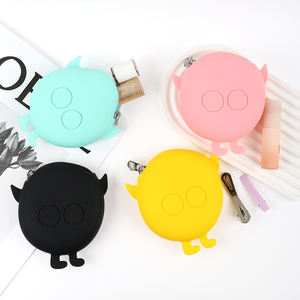 Venta directa de fábrica, monedero de silicona personalizado, monedero de silicona con cremallera para niños - Product Image 2