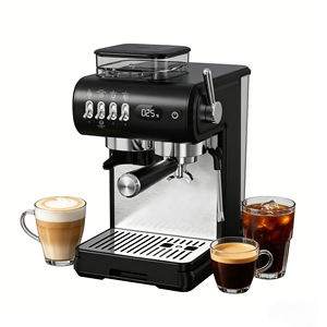 Cafetera Profesional Compacta de 20 Bares que Ahorra Espacio, de Grano a Taza, para el Diseño Moderno del Hogar - Product Image 5