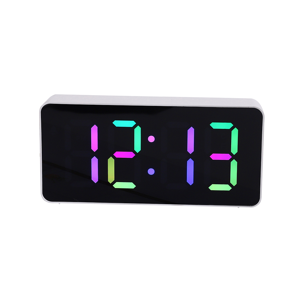 Custodia bianca con luce colorata RGB