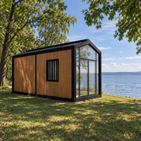 Maison préfabriquée moderne avec salle de bain privée pour l'activité de location de vacances Casa Prefabricada Para Alquiler Vacacional