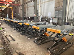 Elevador de tijera en el suelo portátil hidráulico automotriz de 3500kg - Product Image 6