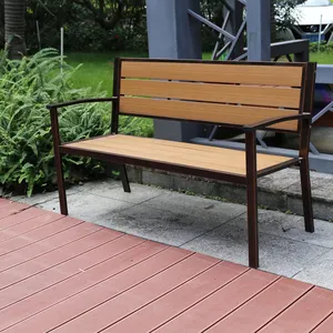 Park bench outdoor garden courtyard of leisure benches property contracted anticorrosive plastic wood benches