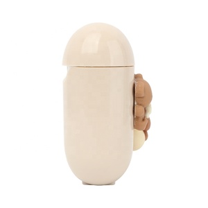 Boucle latérale unique Tpu Design ours mignon accessoires d'écouteurs étui de protection d'écouteurs sans fil avec Bracelet en perle - Product Image 4