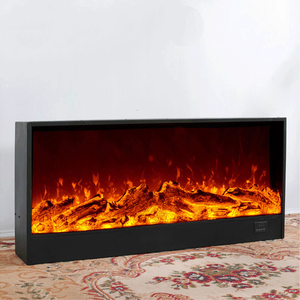 Chimenea Eléctrica Comein Nueva y Original, Chimenea de Pared de Leña con LED, Chimeneas Independientes 2023 - Product Image 4