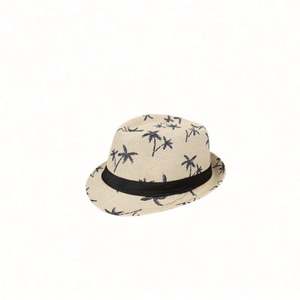 Sombrero de Sol para Playa y Exteriores con Estampado de Coco y Personajes de Jazz, Estilo Casual para Primavera y Verano - Product Image 2