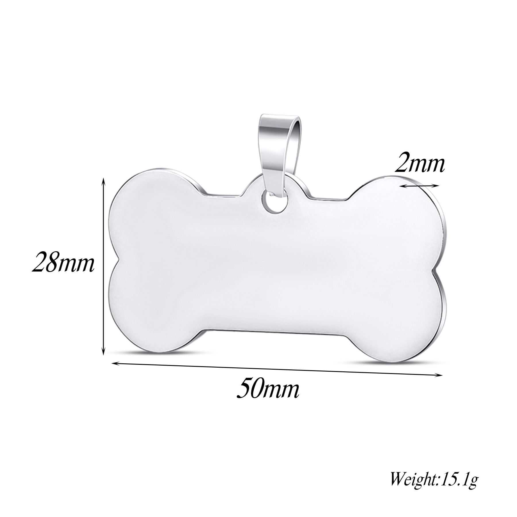 Acier 28x50mm