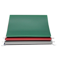 Dossiers suspendus format lettre, papier vert standard pour classeur, organisateur de bureau, 10 pièces