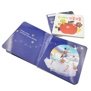 Thiết Kế Mới OEM Tùy Chỉnh Bé Tông Hoạt Động Cuốn Sách In Ấn Trẻ Em Hội Đồng Quản Trị Giáo Dục Trẻ Em Sớm Học Sách - Product Image 2