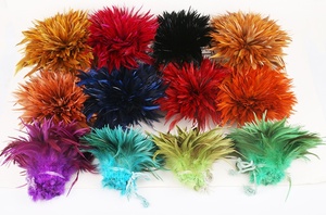 Plumas de <span class=keywords><strong>Gallo</strong></span> Blancas Lavadas de 4-6'' para Atado de Moscas de Pesca, Materiales para Atado de Moscas, Accesorios de Pesca - Product Image 4