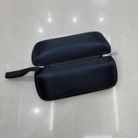 Logo personnalisé Oxford nylon tissu fermeture éclair fermer etui lunette vr boîte à lunettes étui à lunettes emballage personnalisé étui à lunettes de soleil