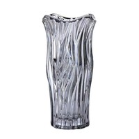 Vase en verre de couleur unie, style moderne et luxueux, simple et transparent, pour la décoration de la maison, centre de table