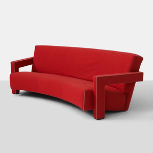 Conjunto de Sillones Modernos Minimalistas Nórdicos de Doble Curvatura, Tapizados en Tela, para Sala de Estar, Dormitorio, Hotel, Villa, Muebles de Diseño - Product Image 2
