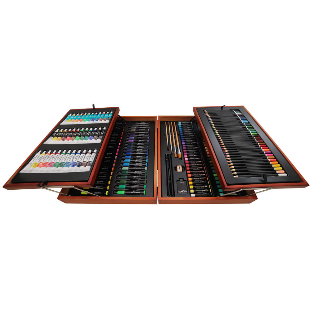 Mont Marte Studio Essentials Mixed Media Art Set 174pce - Acrylic